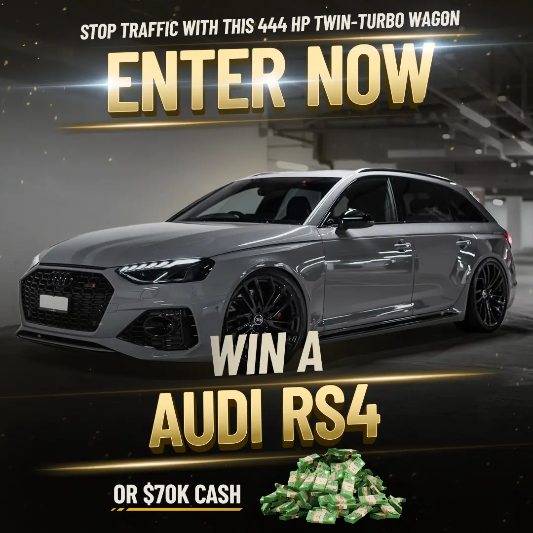 Win a AUDI or $70,000 Cash