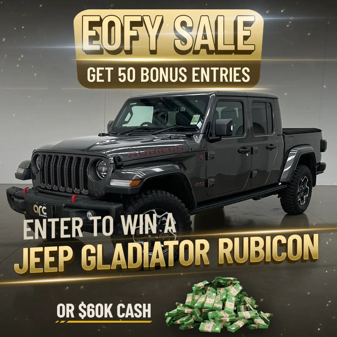 Win a JEEP or $60,000 Cash