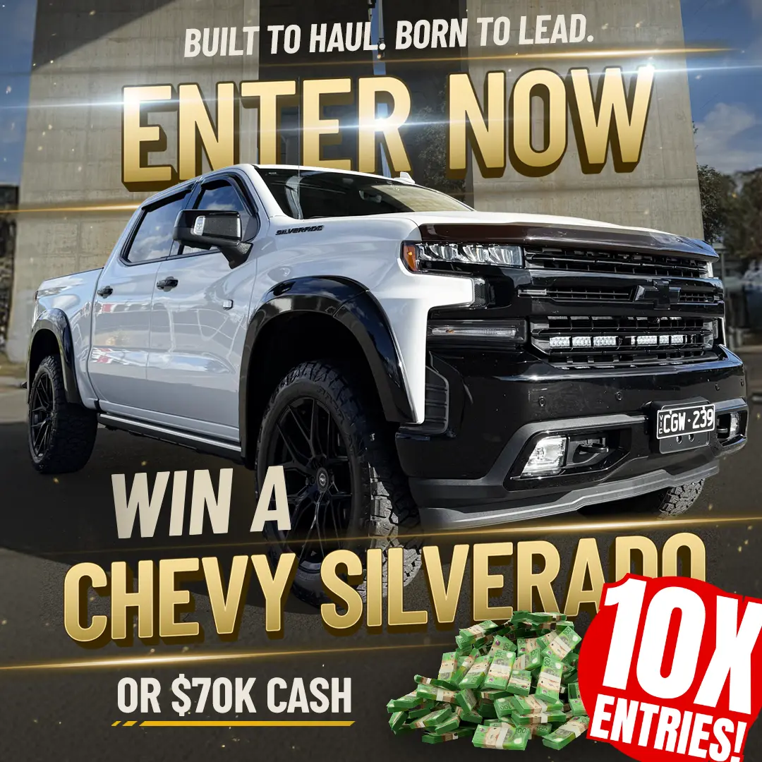 Win a CHEV or $70,000 Cash